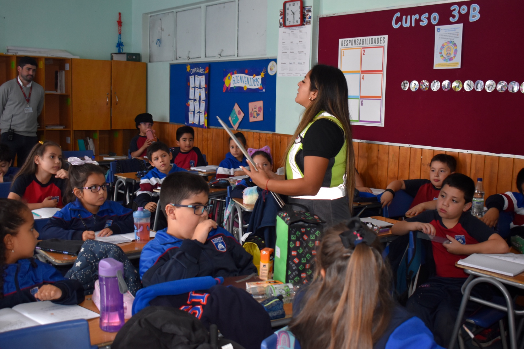 Estudiantes en aula